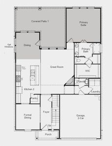New construction Single-Family house 1617 Goldenrod Drive, Celina, TX 75009 Terracotta- photo 1 1