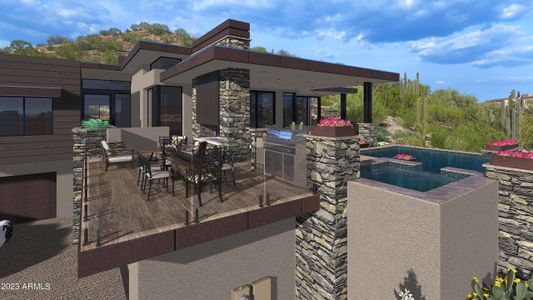 New construction Single-Family house 8300 E Dixileta Drive, Unit 267, Scottsdale, AZ 85266 - photo 8 8