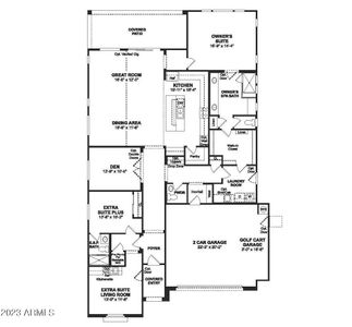 New construction Single-Family house 20633 W Annika Drive, Buckeye, AZ 85396 Nighthawk- photo 1 1