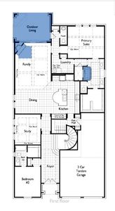 New construction Single-Family house 2630 Starwood Drive, Prosper, TX 75078 568 Plan- photo 2 2
