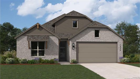 New construction Single-Family house 232 Missouri Primrose Lane, San Marcos, TX 78666 Matisse Plan- photo 0