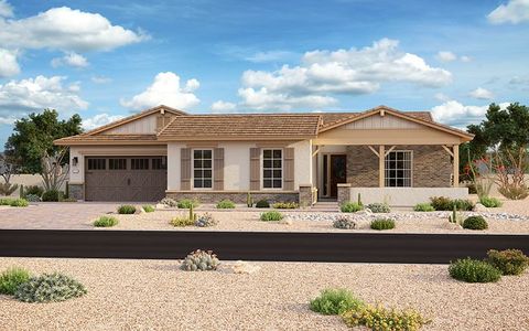 New construction Single-Family house 21110 E. Starflower Drive, Queen Creek, AZ 85142 Dolca- photo 0 0
