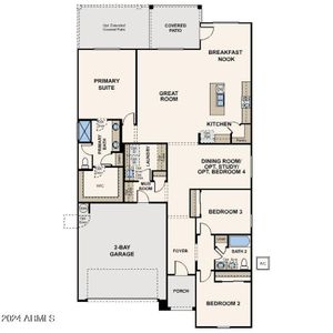 New construction Single-Family house 40100 W Bravo Drive, Maricopa, AZ 85138 Plan 6- photo 1 1
