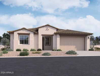New construction Single-Family house 2657 E Hollywood Ike Avenue, San Tan Valley, AZ 85140 Topaz Homeplan- photo 0