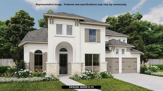New construction Single-Family house 5502 Rocky Banks Way, Fulshear, TX 77441 Design 3650W- photo 0 0