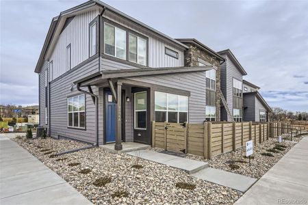 New construction Townhouse house 9486 W 58Th Circle, Unit A, Arvada, CO 80002 Residence Two (End Unit)- photo 0