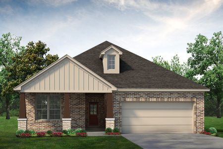 New construction Single-Family house 1300 Hickory Court, Weatherford, TX 76086 Cascade II- photo 0