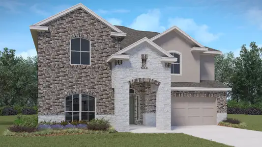 New construction Single-Family house 609 Promise Land Court, Leander, TX 78641 The Homer- photo 0 0