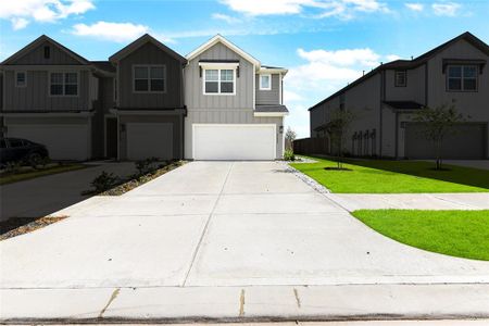 New construction Condo/Apt house 27926 Western Creek Court, Katy, TX 77494 Townhomes Series - Joshua- photo 1 1