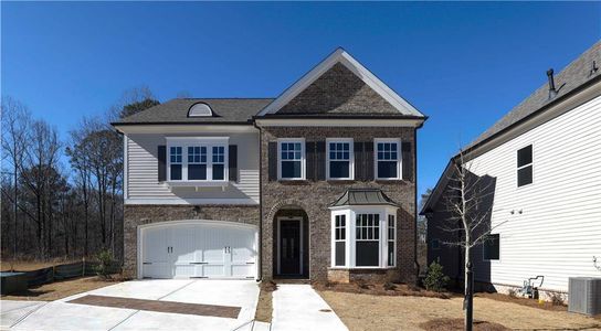 New construction Single-Family house 1251 Cauley Creek Overlook, Johns Creek, GA 30097 The Montgomery- photo 0