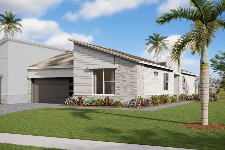 New construction Single-Family house Eden, 11824 Sw Antarus Ct, Port St. Lucie, FL 34987 - photo