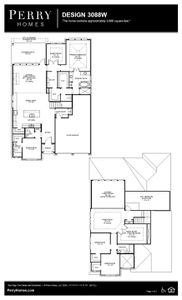 New construction Single-Family house 24915 Hibiscus Garden Way, Katy, TX 77493 Design 3088W- photo 1 1