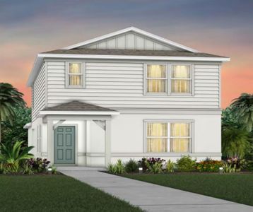 New construction Townhouse house 6063 Wooded Brush Alley, Saint Cloud, FL 34771 - photo 0
