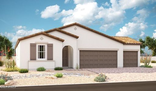 New construction Single-Family house 1715 W Bartolo Drive, Coolidge, AZ 85128 Agate- photo 0