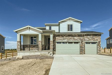 New construction Single-Family house 13800 Hanging Lake Street, Parker, CO 80138 Camellia- photo 0 0