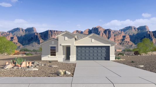 New construction Single-Family house 25476 W La Salle Street, Buckeye, AZ 85326 - photo 0