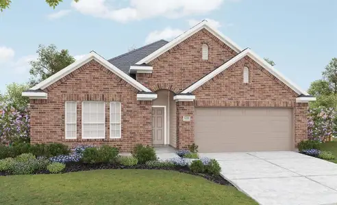 New construction Single-Family house 12755 Dina Springs Lane, Magnolia, TX 77354 Landmark Series - Blanton- photo 0 0