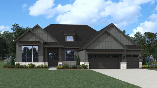 New construction Single-Family house 2001 Whispering Oaks Lane, Waller, TX 77484 - photo 0