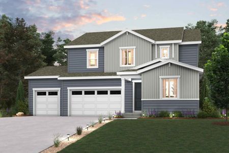 New construction Single-Family house 10710 Hanging Lake Place, Parker, CO 80138 - photo 4 4