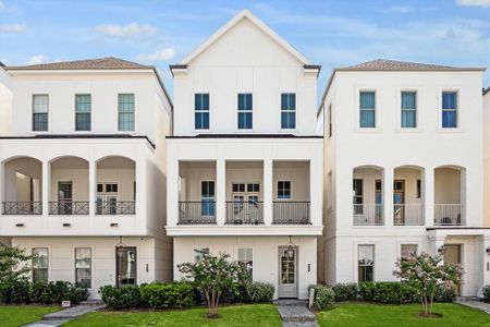 New construction Single-Family house 966 Dunleigh Meadows Lane, Houston, TX 77055 Albany - photo 0