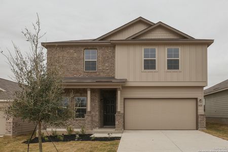 New construction Single-Family house 8420 Aloe Vera Trace, San Antonio, TX 78222 Donley- photo 1 1