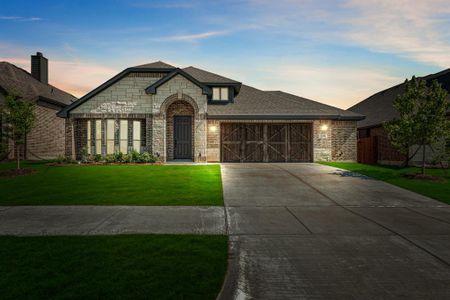 New construction Single-Family house 229 Resting Place Road, Waxahachie, TX 75165 Hawthorne- photo 2 2