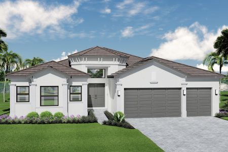 New construction Single-Family house Charleston Grande, 11219 Sweet Sage Avenue, Boynton Beach, FL 33473 - photo