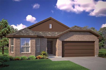 New construction Single-Family house 15521 Putney Way, Fort Worth, TX 76247 BLANCO- photo 0