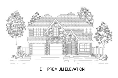 New construction Single-Family house Princeton II F (w/Game), 4409 Angevin Avenue, Celina, TX 75009 - photo