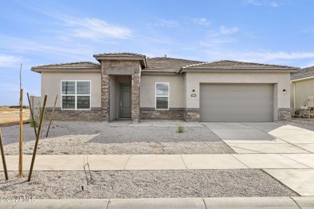 New construction Single-Family house 15831 W Desert Hollow Drive, Surprise, AZ 85387 Onyx- photo 0