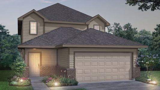 New construction Single-Family house 8866 Black Oak Drive, Elmendorf, TX 78112 The Redbud- photo 0 0