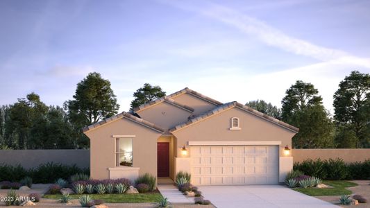 New construction Single-Family house 16980 W Butler Avenue, Waddell, AZ 85355 Sabino- photo 0