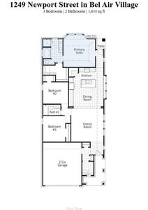New construction Single-Family house 1249 Newport Street, Sherman, TX 75090 Carlton Plan- photo 1