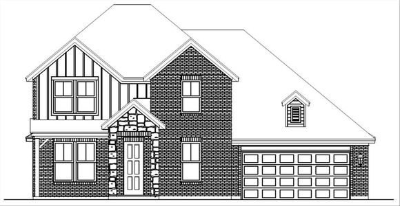 New construction Single-Family house 800 Metallic Tree Lane, Van Alstyne, TX 75495 - photo 0 0