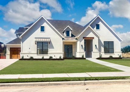 New construction Single-Family house 1481 Copper Point Drive, Prosper, TX 75078 CUSTOM- photo 0