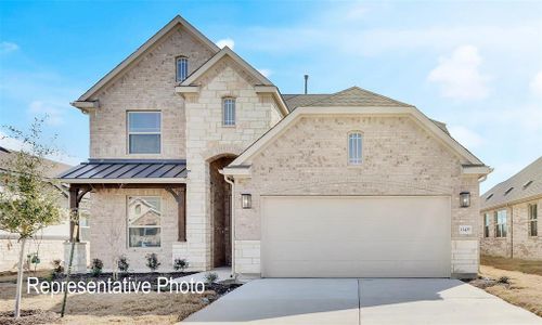 New construction Single-Family house 321 Corral Acres Way, Fort Worth, TX 76120 - photo 0 0