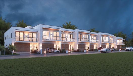 New construction Townhouse house 2850 Northeast 32nd Street, Unit 1, Fort Lauderdale, FL 33306 - photo 3 3