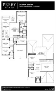 New construction Single-Family house 336 Terrene Trl, Georgetown, TX 78628 Design 2797W- photo 1 1