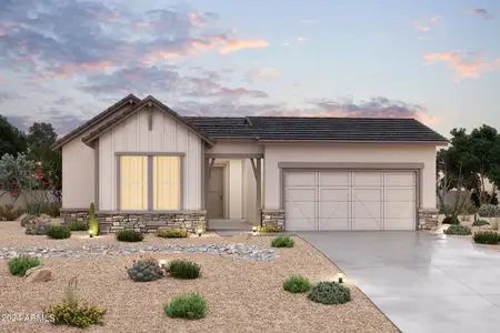 New construction Single-Family house 16399 W Desert Mirage Drive, Surprise, AZ 85388 Cinnabar- photo 0