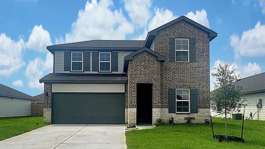 New construction Single-Family house 1615 Merulana Ln, Richmond, TX 77406 The Mitchell- photo 0