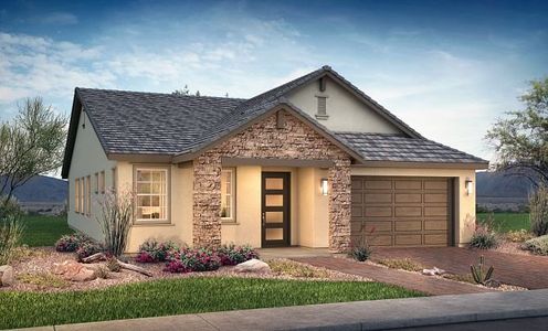 Plan 4024 Exterior C: Hill Country