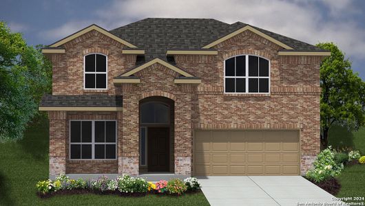 New construction Single-Family house 14014 San Jacinto Pt, San Antonio, TX 78253 The Mason- photo 0 0