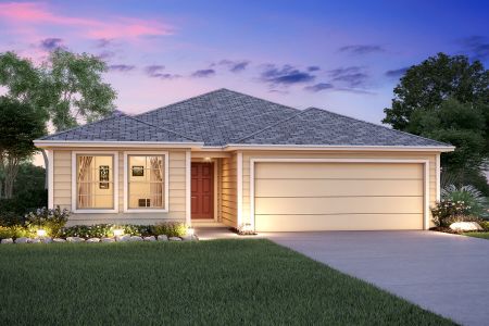 New construction Single-Family house Freestone - 35' Smart Series, 7407 Toledo Bend, San Antonio, TX 78252 - photo