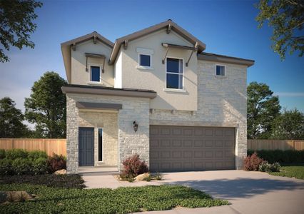 New construction Single-Family house 9901 Milton Albert Way, Austin, TX 78748 Harmony- photo 0