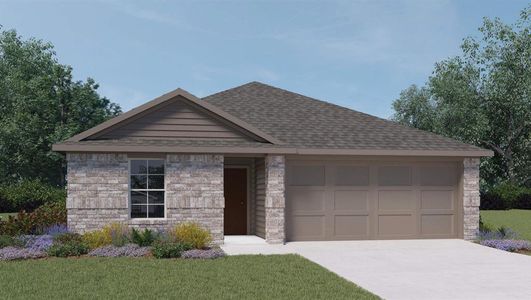 New construction Single-Family house 31014 Rockstock Road, Fulshear, TX 77441 The Harris- photo 0 0
