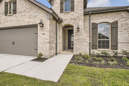 New construction Single-Family house 128 Tierra Blanca Lane, Rhome, TX 76078 Plan 1520- photo 28 28