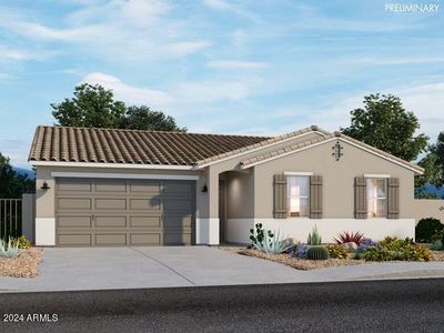 New construction Single-Family house 16012 W Buckskin Trail, Surprise, AZ 85387 Cedar- photo 0