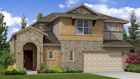 New construction Single-Family house The Faber I, 283 Tailwind Drive, Kyle, TX 78640 - photo