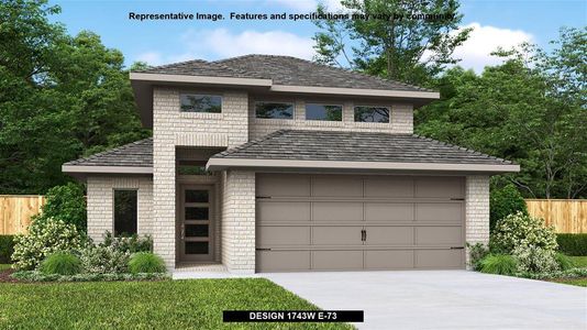 New construction Single-Family house 344 Mallorn Lane, Montgomery, TX 77316 Design 1743W- photo 0