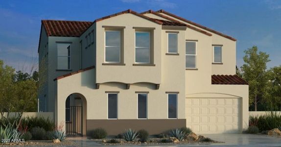 New construction Single-Family house 3770 E Fiesta Flower Lane, San Tan Valley, AZ 85140 Revere- photo 0